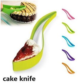 Evershine Gifts And Household Plastic Cake Server Slicer Cutter -1pcs