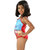 The Little Princess-Girls Enjoyable Multi Color Scoop Neck One Piece Swim suit