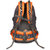 HOT SHOT Lightweight Travel Hiking Rucksack Bag Orange and Gray ART-0167