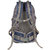 HOT SHOT Lightweight Travel Hiking Rucksack Bag Navy Balue and Gray ART-0167