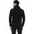 aarmy fit hooded black mens jacket