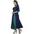Ruchika Fashion Designer Latest new Collection Taffeta Silk Blue Colour Stitched Kurti For Women ( Designer XL )