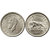 BRITISH INDIA 1947 GEORGE - VI KING EMPEROR ONE 1 RUPEE COIN RARE