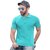 Kundan Exclusive Men's 100% Pure-Cotton V-Neck Full Sleeves Slim Fit & Polo Neck Regular Fit Half Sleeves Plain T Shirt ( Pack of 3 T Shirt for Men )
