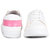 Picktoes White & Pink Sneakers For Women