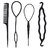 GulzarHair Styling Tools Braid Tool Set Weave Braid Twist Tool Disk Hair Kit Pull Hair Pin Twist Styling Clip Comb Hair