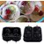 Smartcraft Silicone Ice Ball Maker - 4 pc Ice Cubes, Round Ice Cube Maker, Spherical Ice Tray