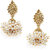 Zaveri Pearls Antique Gold Tone Traditional Jhumki Earring-ZPFK7450