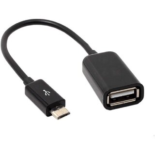                       Bk Otg Cable For Android Phonesblack                                              