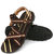 Nexa Brown and Beige Floater Sandals