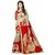Indian Beauty Multicolor Khadi Printed Saree With Blouse