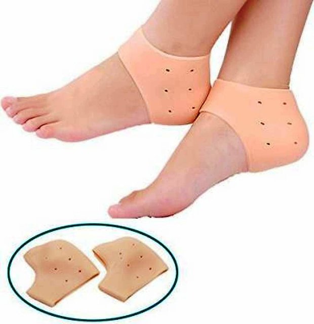 silicone gel heel pad socks uses
