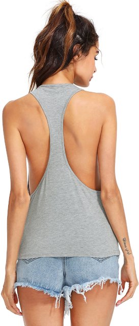 Buy The Blazze Women's Sleeveless Loose Fit Racerback Yoga Workout