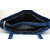 Mammon Casual Plain Blue PU Zipper Women's Handbag