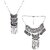 sparkle combo of 2 afghani necklaces