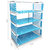 Kawachi 5 Layer Portable Folding Shoe Rack / Shoe Shelf / Shoe Cabinet with wardrobe cover, Easy Installation Stand for