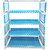 Kawachi 5 Layer Portable Folding Shoe Rack / Shoe Shelf / Shoe Cabinet with wardrobe cover, Easy Installation Stand for