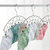 Kawachi Stainless Steel Laundry Drying Rack, 8 Clips Clothes Socks Dryer Socks, Undergarments, Towels, Scarf, Baby Cloth