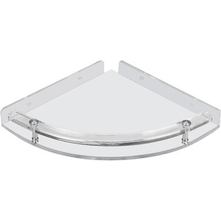 Admire 8'' Corner Shelf Acrylic Wall Shelf