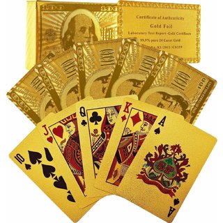 KARTIK Golden Plated Playing Cards