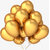 Golden Balloons, Metallic Gold Balloons, Party Balloons, Pack of 50 Metallic Balloons for Birthday party, Anniversary or any other occasion.