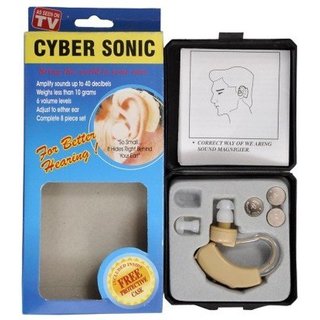 Cyber Sonic Hearing Aid Cyber Sonic Sound Amplifier & Hearing Machine for Ears