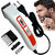 Corded Professional Washable Bread Mustache Hair Clipper Electric Razor Shaver Ultra Trim Hair Trimmer for Men
