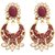 GoldNera Pearl Kundan Alloy Drop Earring