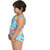 Classic Vintage Inspired Printed Kids' One-Piece Bathing Suit