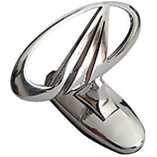 Car Auto Bonnet Hood Ornament Chrome Emblem - Mahindra