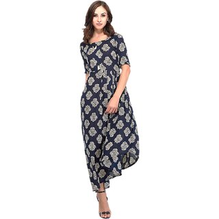                      Gaba Creation Fancy and trendy kurti style Dress for women                                              