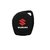 Jadebin Silicone Key Cover Maruti Suzuki Swift/wagonr/celerio/Swift Dzire/Vitara Brezza/ciaz/scross 2 Button Remote Key Car Key Cover