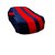 GS- Premium Quality Multi Stitched Waterproof Parachute Red & Blue Blue Car Body Cover for Tata Indica -(With Side Mirror Pockets)