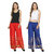 RMG Fashion presents Red & Blue Stylish & comfortable Plazo Pants