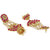 Zaveri Pearls Gold Tone Traditional Jhoomar Dangle Earring-ZPFK7524