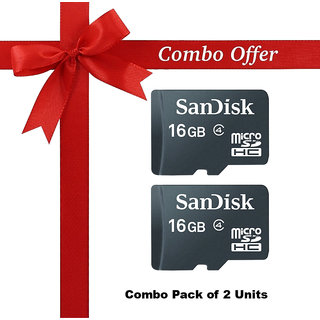 Buy (Pack of 2) Sandisk 16 GB memorydrive Online @ ₹699 from ShopClues