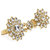 Zaveri Pearls Gold Tone Traditional Kundan Dual Finger Ring-ZPFK7447