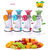 Juicer Mixer Grinder Hand Juicer For Fruits And Vegetable With Steel Handle And Juice Collector (Assorted Colours)