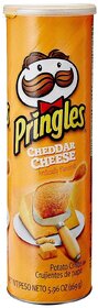 Pringles Potato Crisps - Cheddar Cheese, 158g