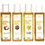 Park Daniel Premium Virgin Coconut oil Olive Oil and Sesame oil and Castor oil Combo of 4 bottles of 100 ml(400ml)