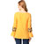 Mustard Embroidered Cotton Top