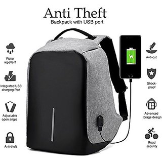 Buy Anti Theft Backpack Usb Charging Port 15 Inch Laptop Bag Unisex By Shopaddictions Online Get 61 Off