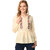 Ivory Embroidered Cotton Two Vine Top