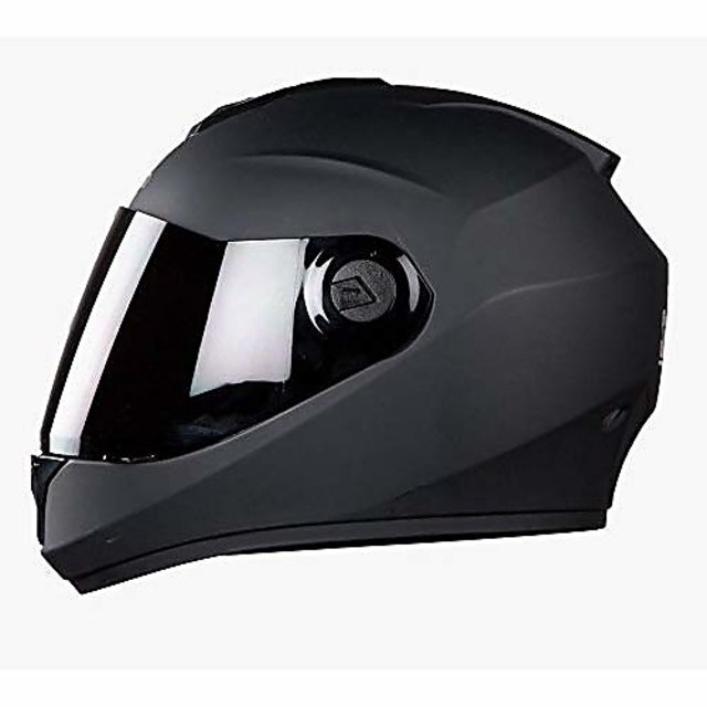 Buy Steelbird Hi Gn Hunk Helmet For TVS SCOOTY PEP Matt Black