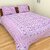 100 Cotton Double Bedsheet with 2 Pillow CoversMulticolor225X270 cm