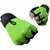 SNIPPER Combo Of Leatherite Brown Gym Bag With Side Pocket , Green Gloves and White Spider Shaker Gym  Fitness Kit ()
