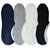 Zeeko Plain Multicolor Loafer Socks (Pack-3)