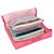 Kuber Industries™ 12 Sarees bag, Saree cover, 1 bag for keeping 12 sarees ,Wedding Collection Gift- Pink Color Textured Dotted -KI3192