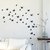 Jaamsoroyals in Gossip Girl 12pcs/pack Black PVC 3D Decorative Butterflies Removable Wall Art Sticker For Home Decor
