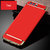 Kartik Luxury 3-in-1 Slim Fit 360 Protection Hybrid Hard Bumper Back Case Cover Huawei Honor P10 (Red  Golden)